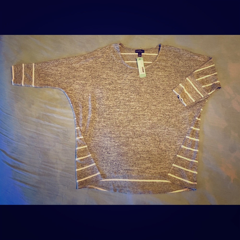 NWT Market & Spruce Medium Dolman Knit Top
